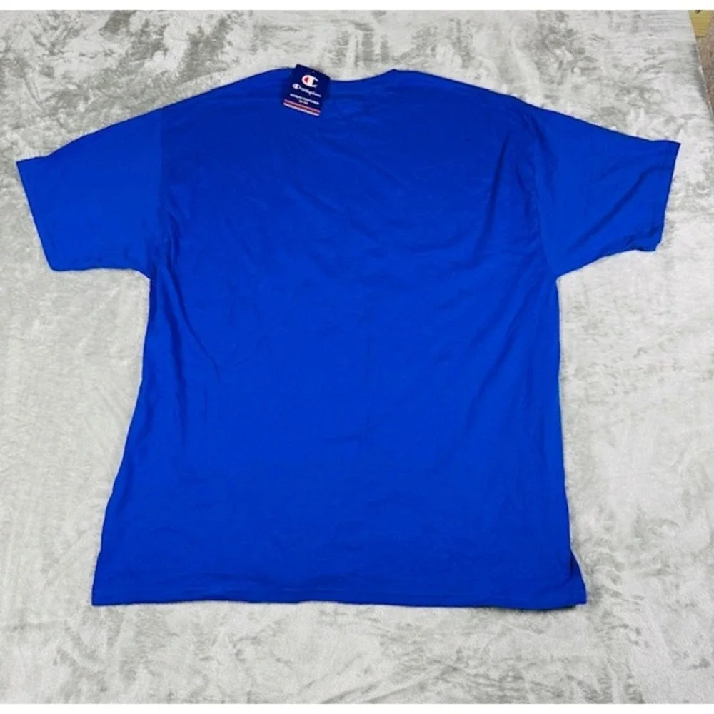 Delaware Blue Hens‎ Men's 2XL Champion T-Shirt Jersey Short Sleeve Blue Graphic - Picture 7 of 9